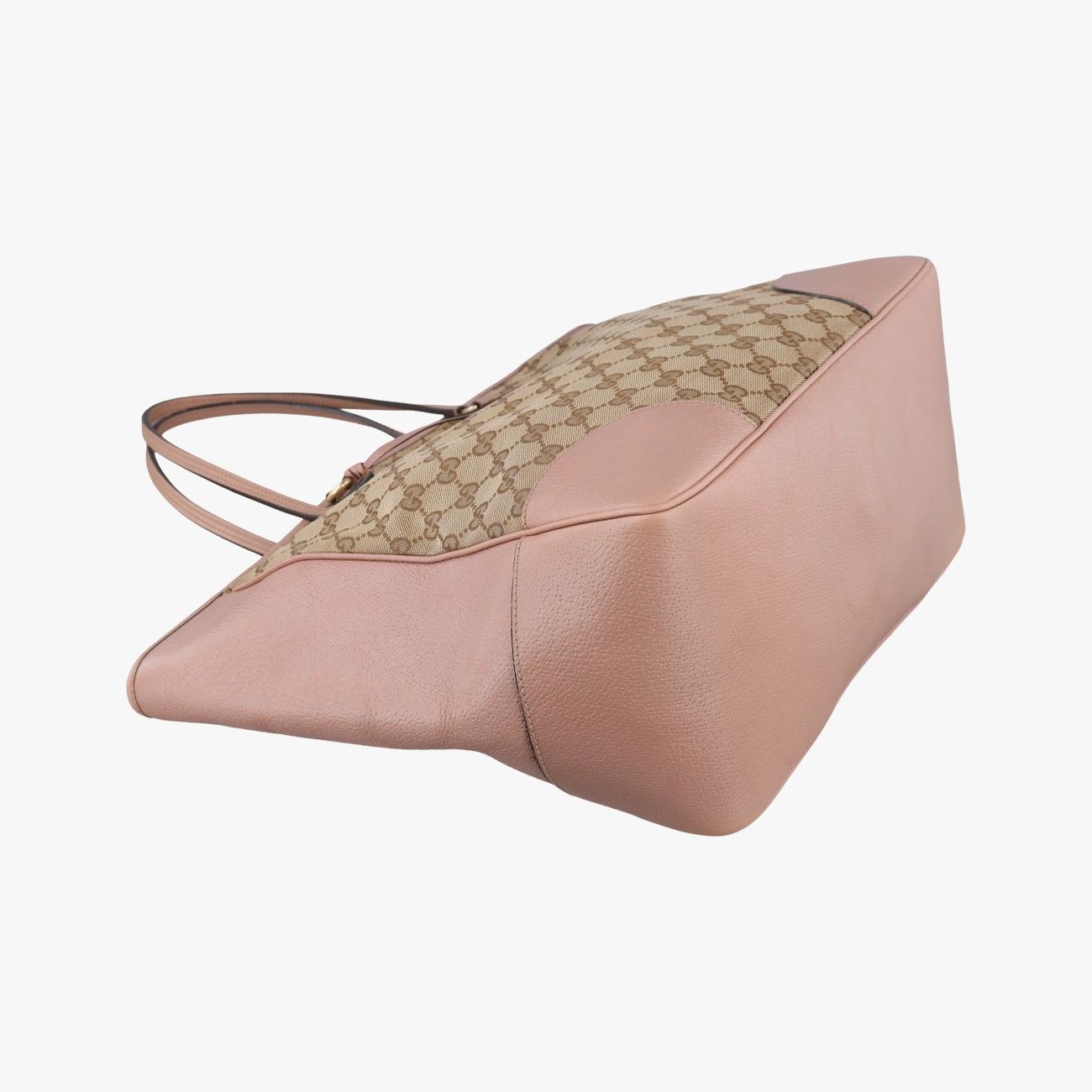 Gucci Bree Beige Pink Canvas Leather — view 5