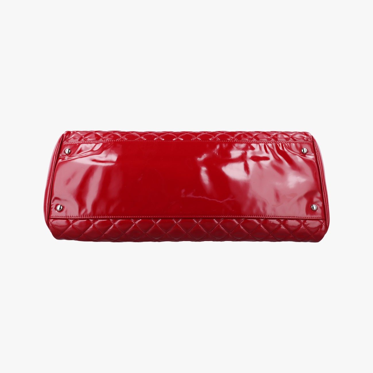 Chanel Mademoiselle Bowling Red Patent — view 3