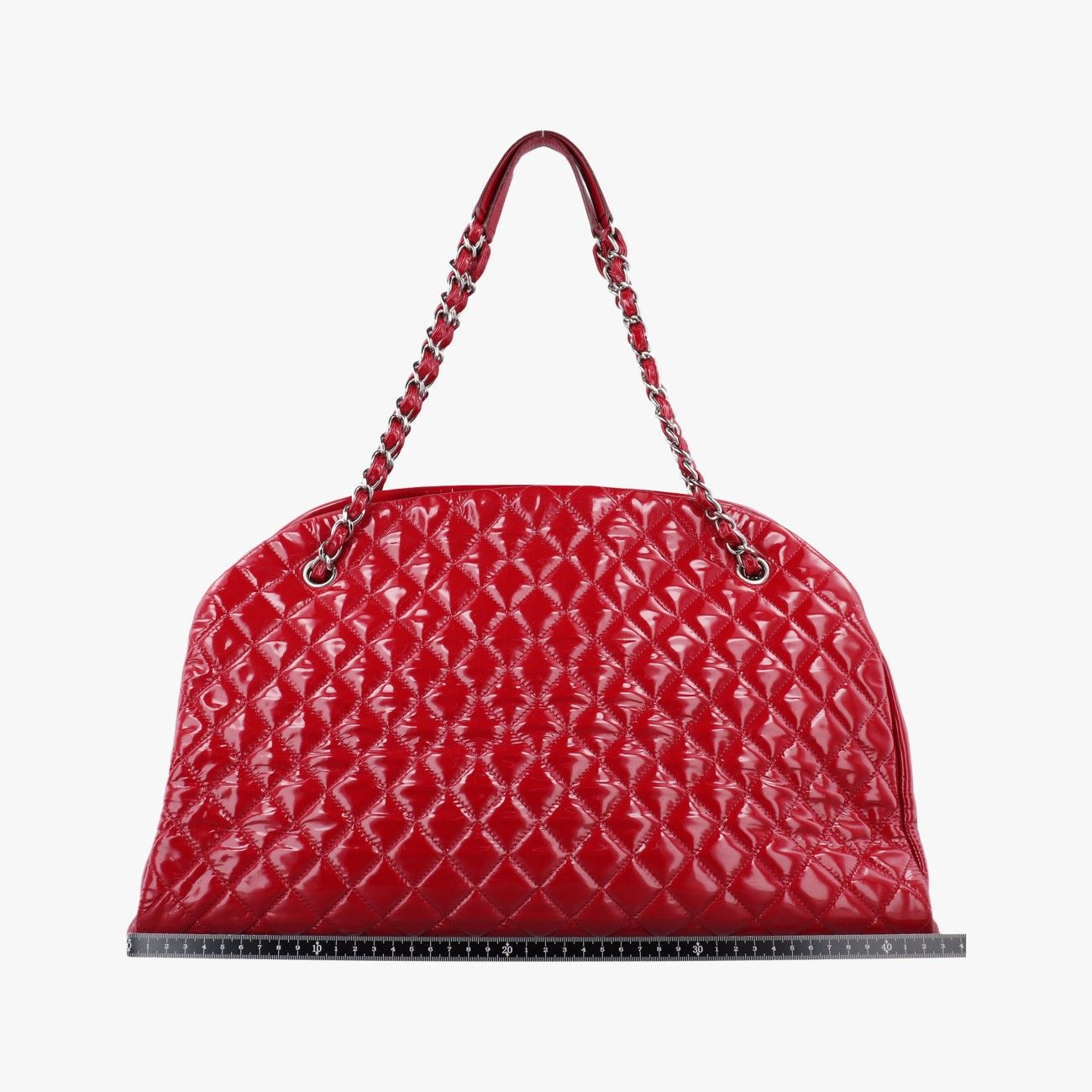 Chanel Mademoiselle Bowling Red Patent — view 2