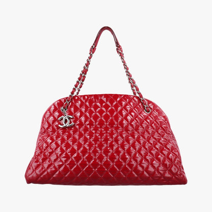 Chanel Mademoiselle Bowling Red Patent