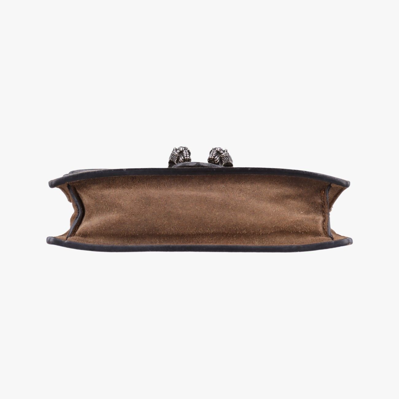 Gucci Dionysus Brown Canvas Suede Shoulder Bag — view 3