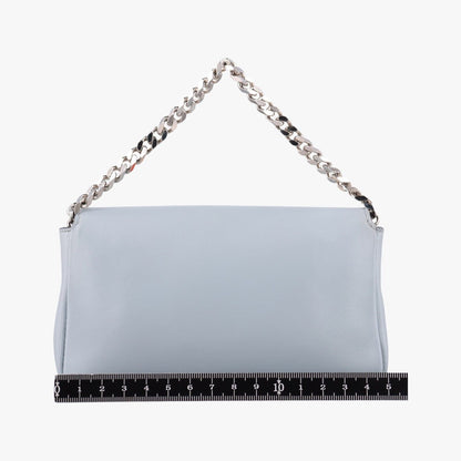 Fendi Monster Star Micro Bucket Gray Blue Leather — view 2