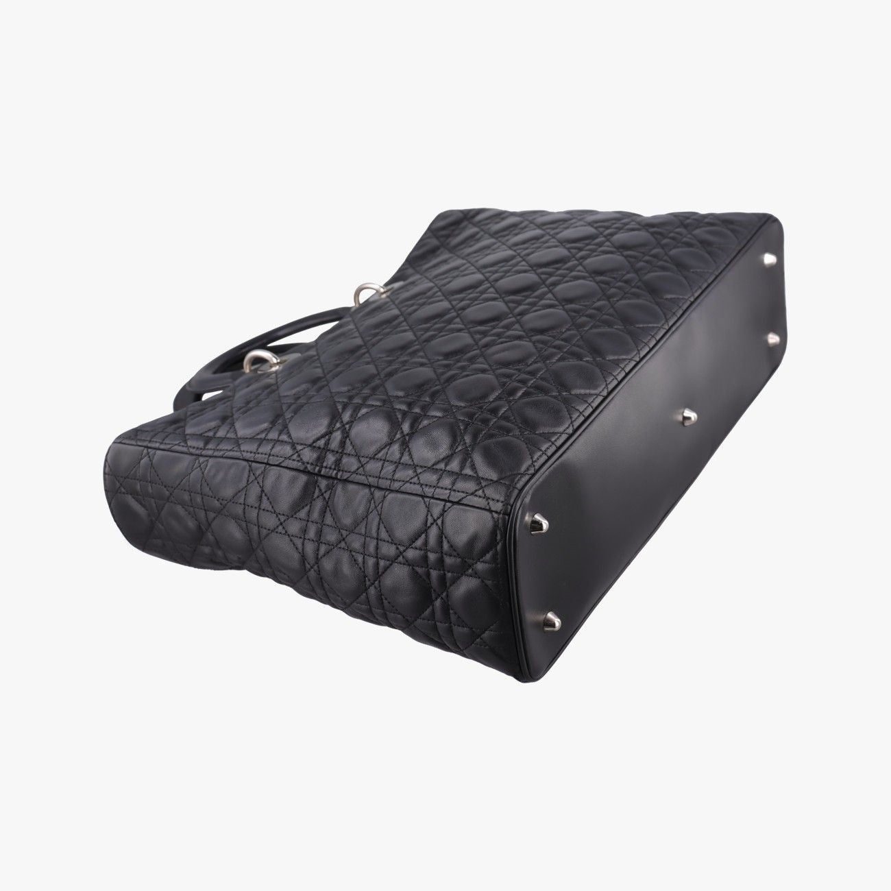 Dior Lady Black Lambskin Handbag — view 7