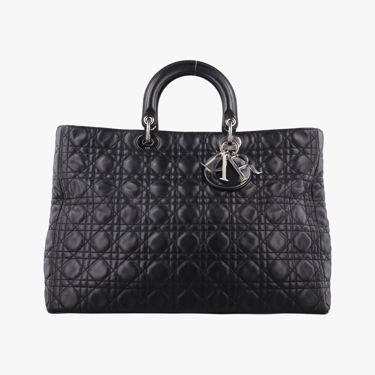 Dior Lady Black Lambskin Handbag