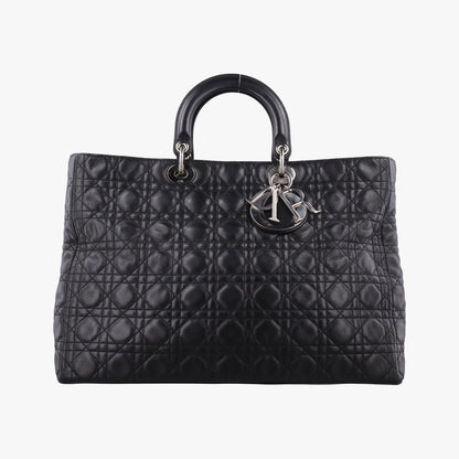 Dior Lady Black Lambskin Handbag