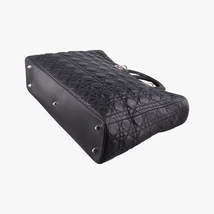 Dior Lady Black Lambskin Handbag — view 6