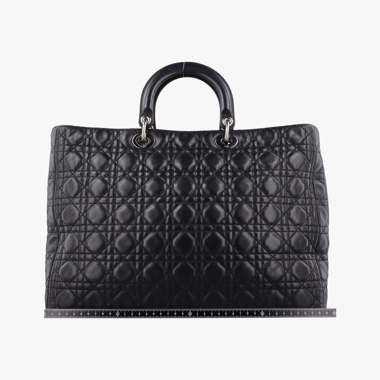 Dior Lady Black Lambskin Handbag — view 2