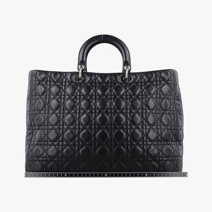 Dior Lady Black Lambskin Handbag — view 2