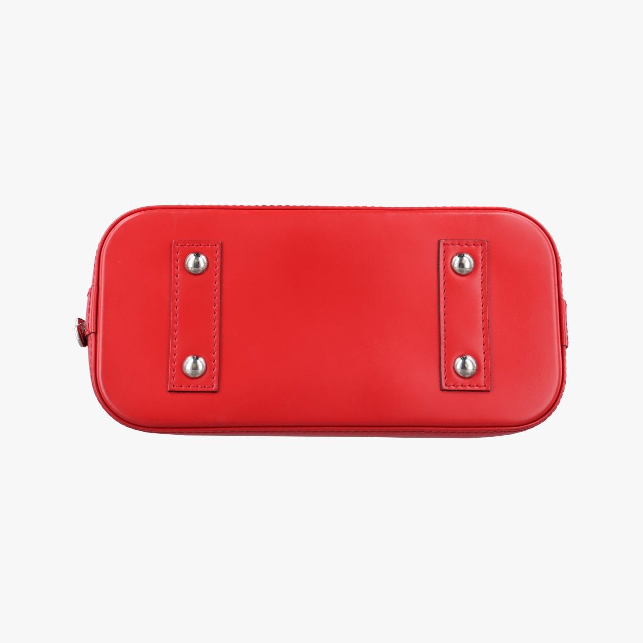 Louis Vuitton Alma BB Coquelicot Epi Handbag — view 3