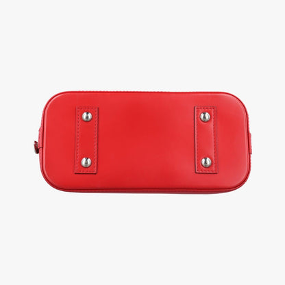 Louis Vuitton Alma BB Coquelicot Epi Handbag — view 3