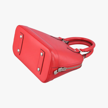 Louis Vuitton Alma BB Coquelicot Epi Handbag — view 6