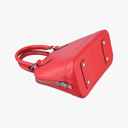 Louis Vuitton Alma BB Coquelicot Epi Handbag — view 5
