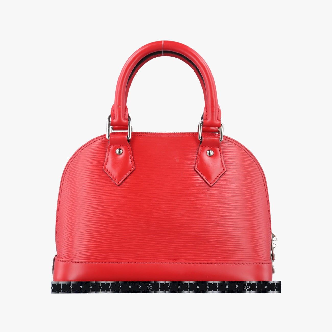 Louis Vuitton Alma BB Coquelicot Epi Handbag — view 2