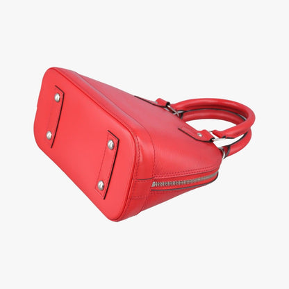 Louis Vuitton Alma BB Coquelicot Epi Handbag — view 4