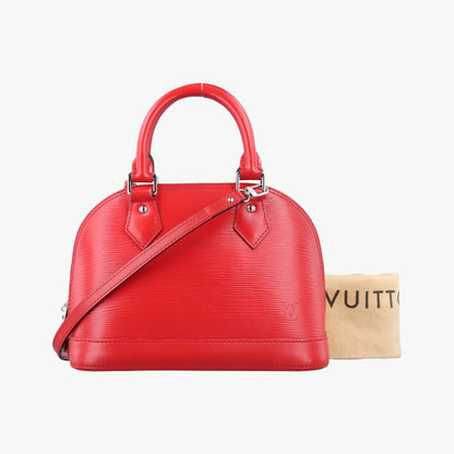 Louis Vuitton Alma BB Coquelicot Epi Handbag