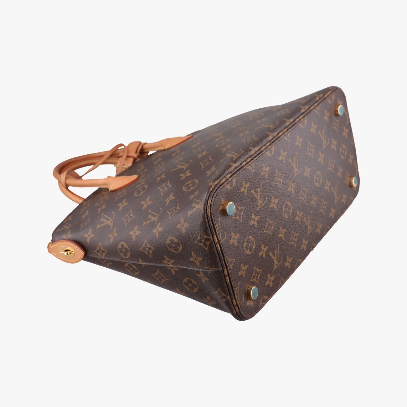 Louis Vuitton MM Monogram Brown Canvas Calf Leather — view 5