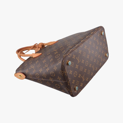 Louis Vuitton MM Monogram Brown Canvas Calf Leather — view 5
