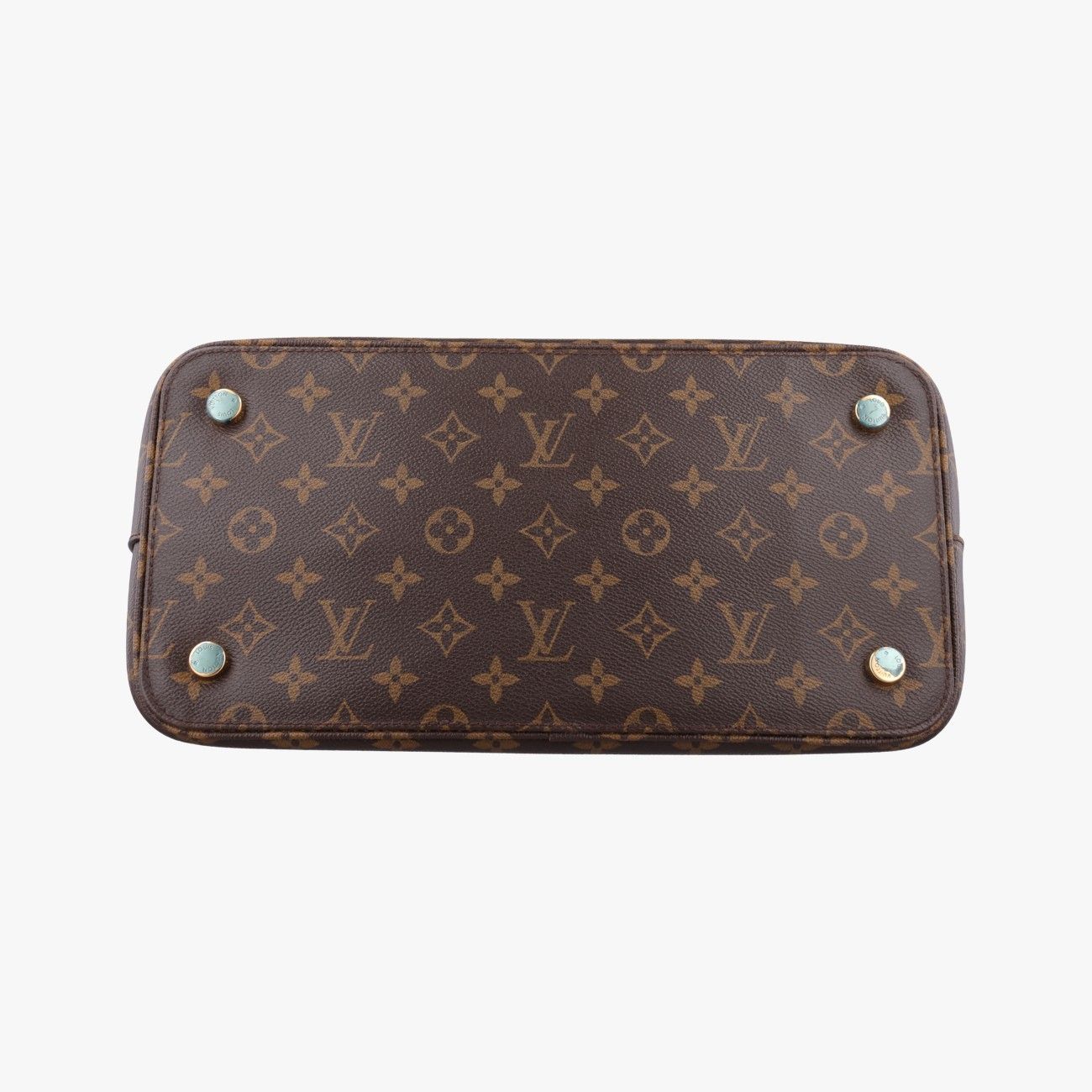 Louis Vuitton MM Monogram Brown Canvas Calf Leather — view 3