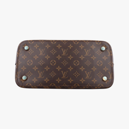 Louis Vuitton MM Monogram Brown Canvas Calf Leather — view 3