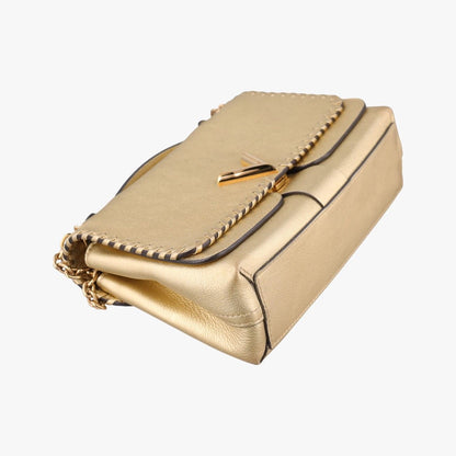 Louis Vuitton Very Chain Gold Leather Necklace — view 5
