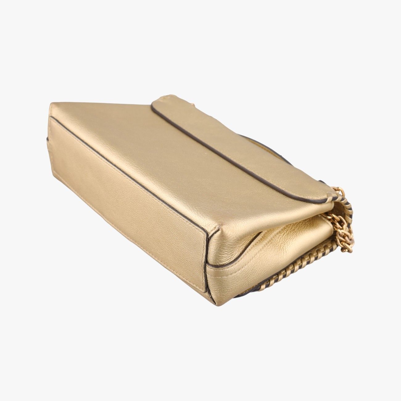 Louis Vuitton Very Chain Gold Leather Necklace — view 6