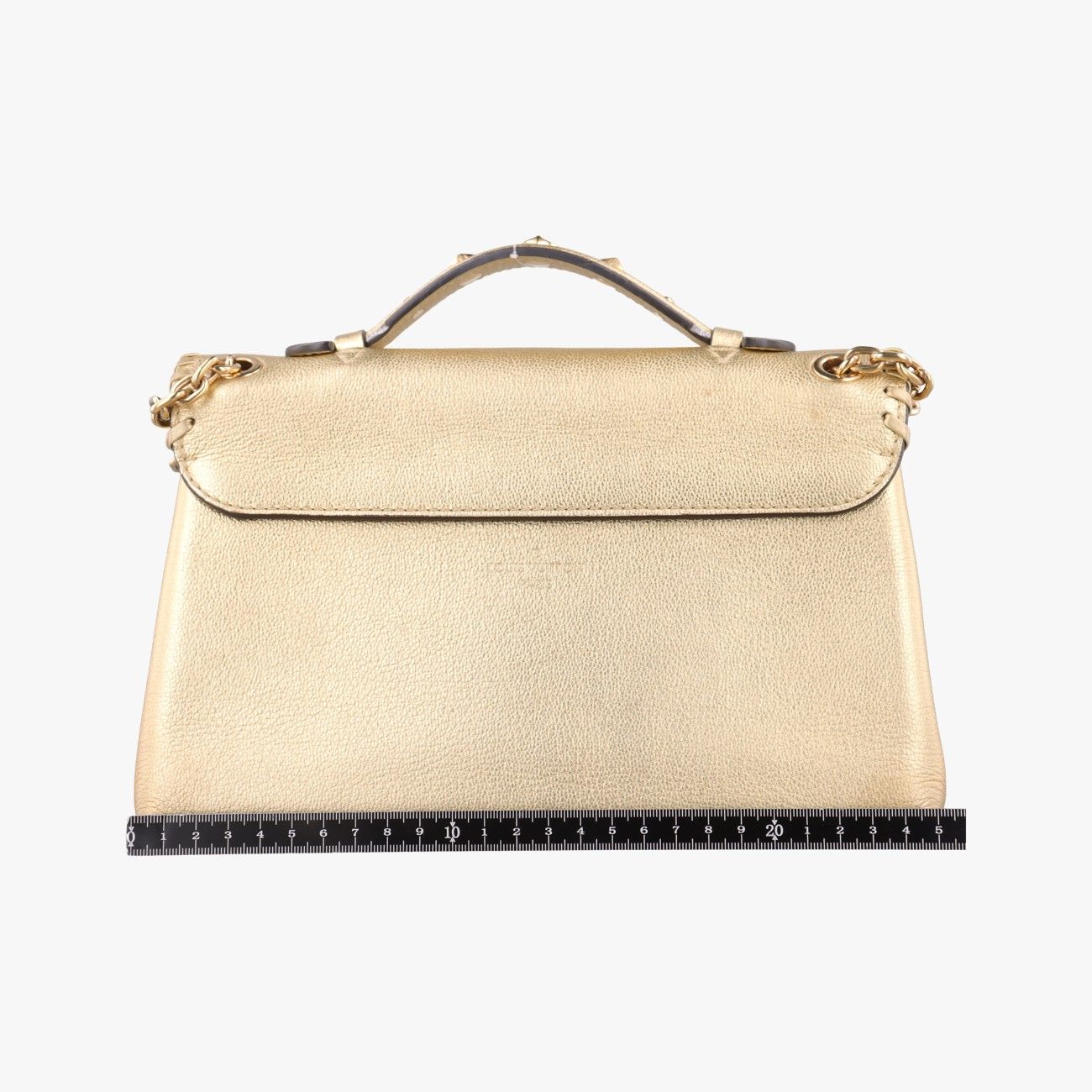 Louis Vuitton Very Chain Gold Leather Necklace — view 2