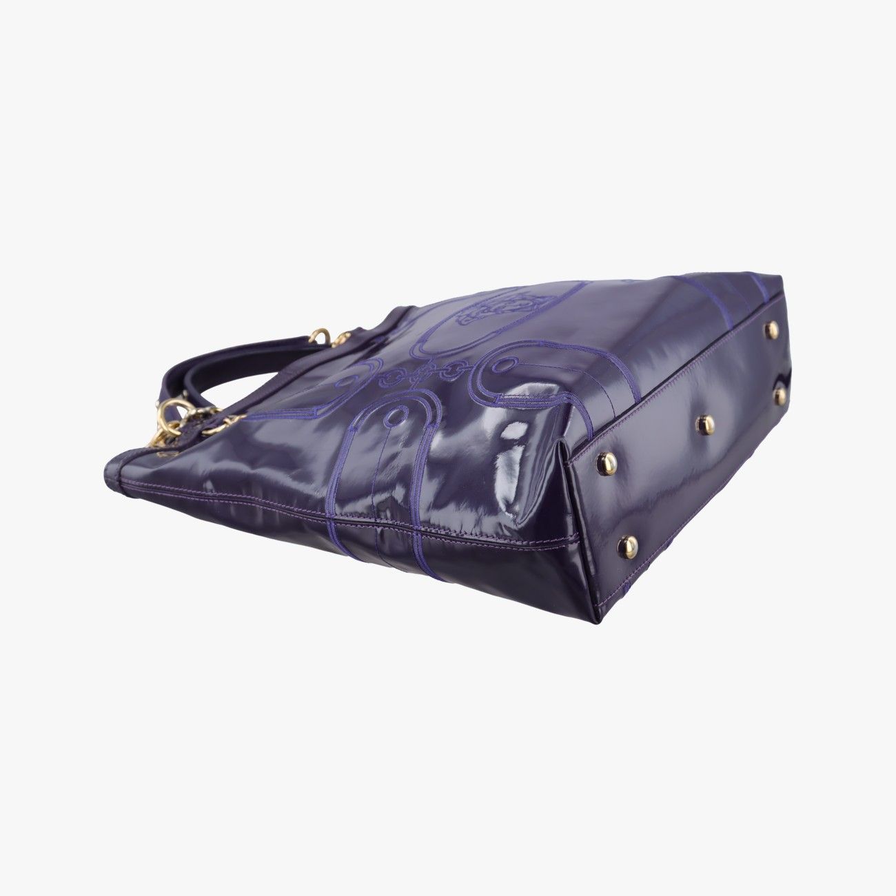 Versace Medusa Purple Patent — view 5