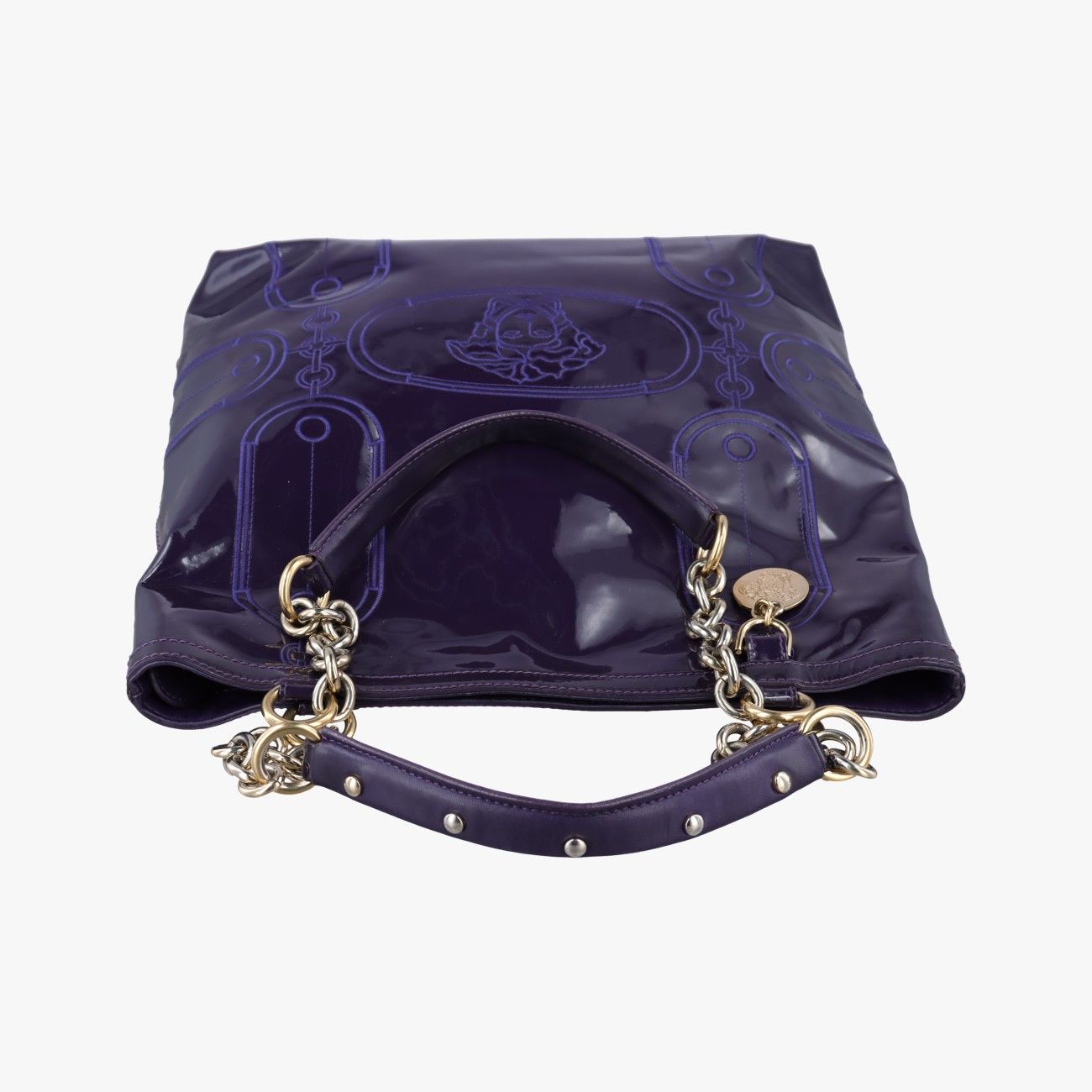 Versace Medusa Purple Patent — view 8