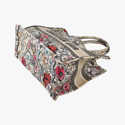 Dior Book Tote Bag Multicolor Jacquard — view 4