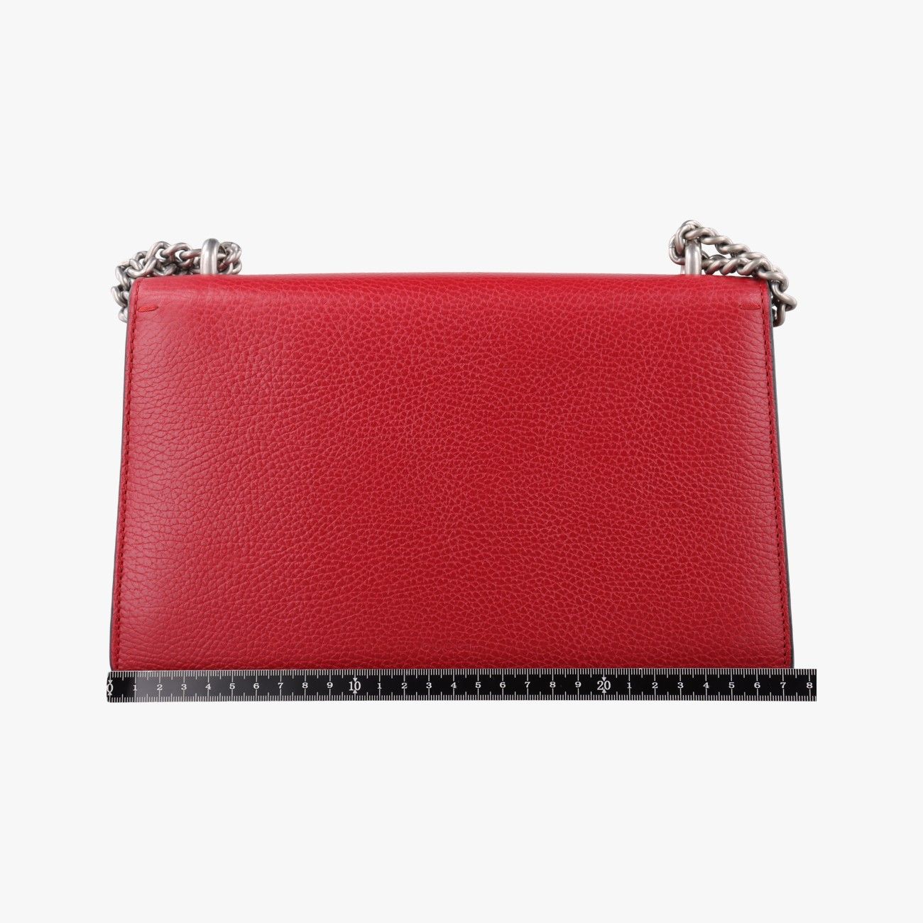 Gucci Dionysus Red Leather Shoulder Bag — view 2