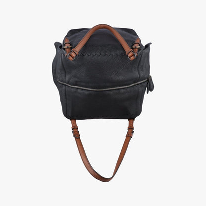 Bottega Veneta Cube Soft Bag Black Brown Leather — view 8