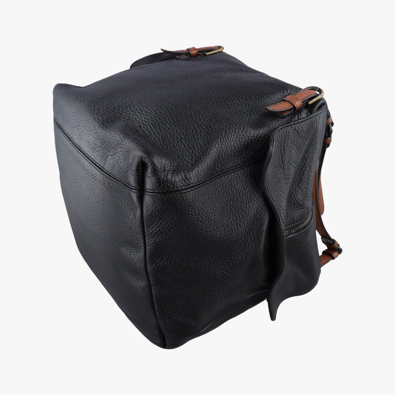 Bottega Veneta Cube Soft Bag Black Brown Leather — view 6
