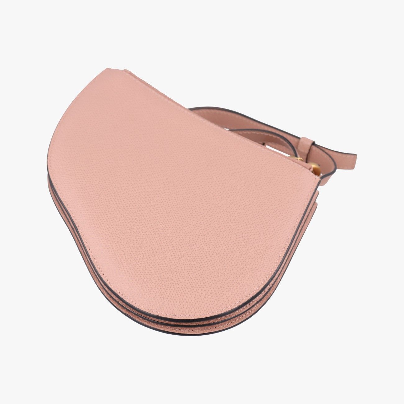 Dior Saddle Pink Leather Shoulder Bag — view 6