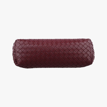Bottega Veneta Intrecciato Olympia Wine Red Lambskin — view 3