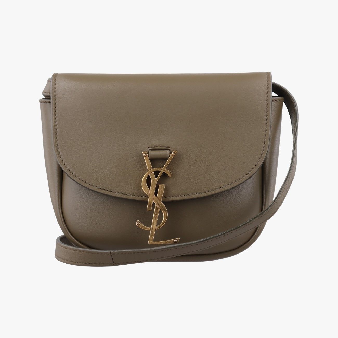 Saint Laurent Kaia Green Leather
