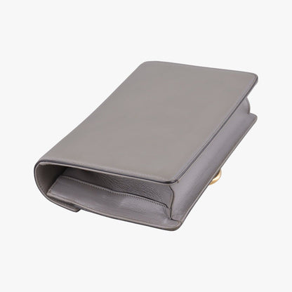 Gucci GG Ring Marmont Gray Leather — view 7