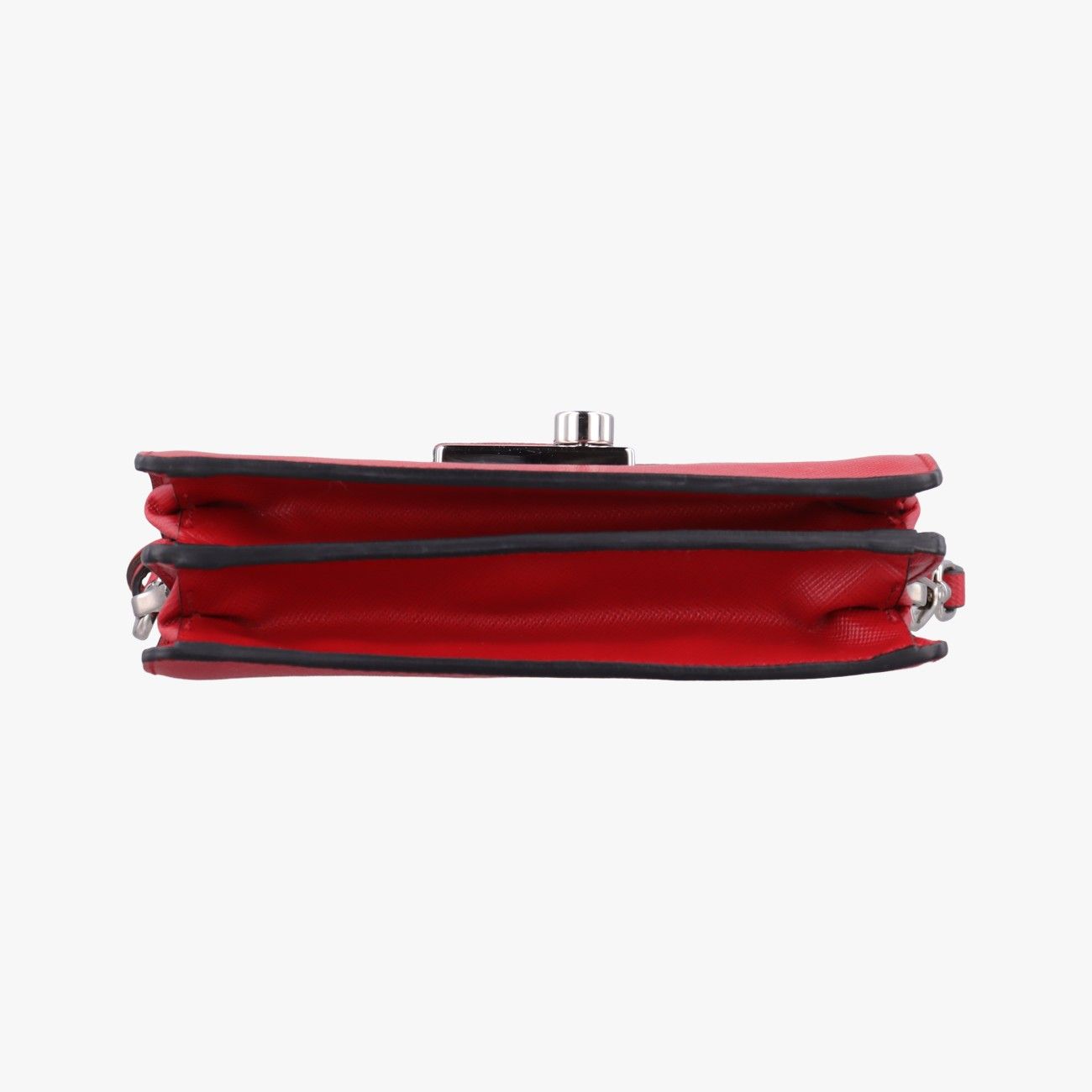 Prada Sound Rock Red Saffiano Leather — view 3