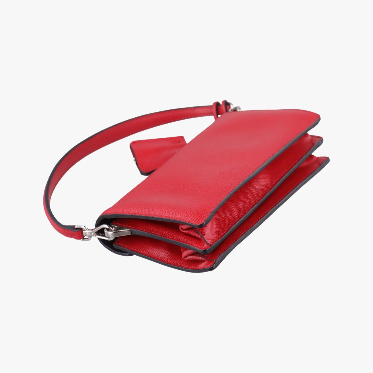 Prada Sound Rock Red Saffiano Leather — view 7