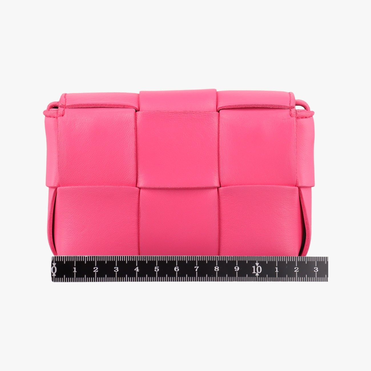 Bottega Veneta Candy Cassette Pink Lambskin Shoulder Bag — view 2