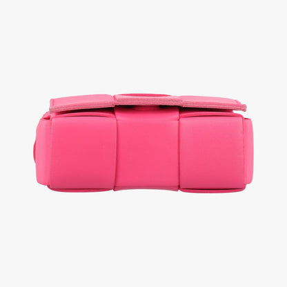 Bottega Veneta Candy Cassette Pink Lambskin Shoulder Bag — view 3