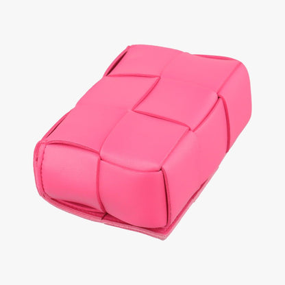 Bottega Veneta Candy Cassette Pink Lambskin Shoulder Bag — view 7
