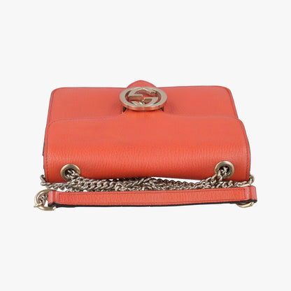 Gucci Interlocking Orange Leather — view 8