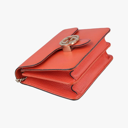 Gucci Interlocking Orange Leather — view 5