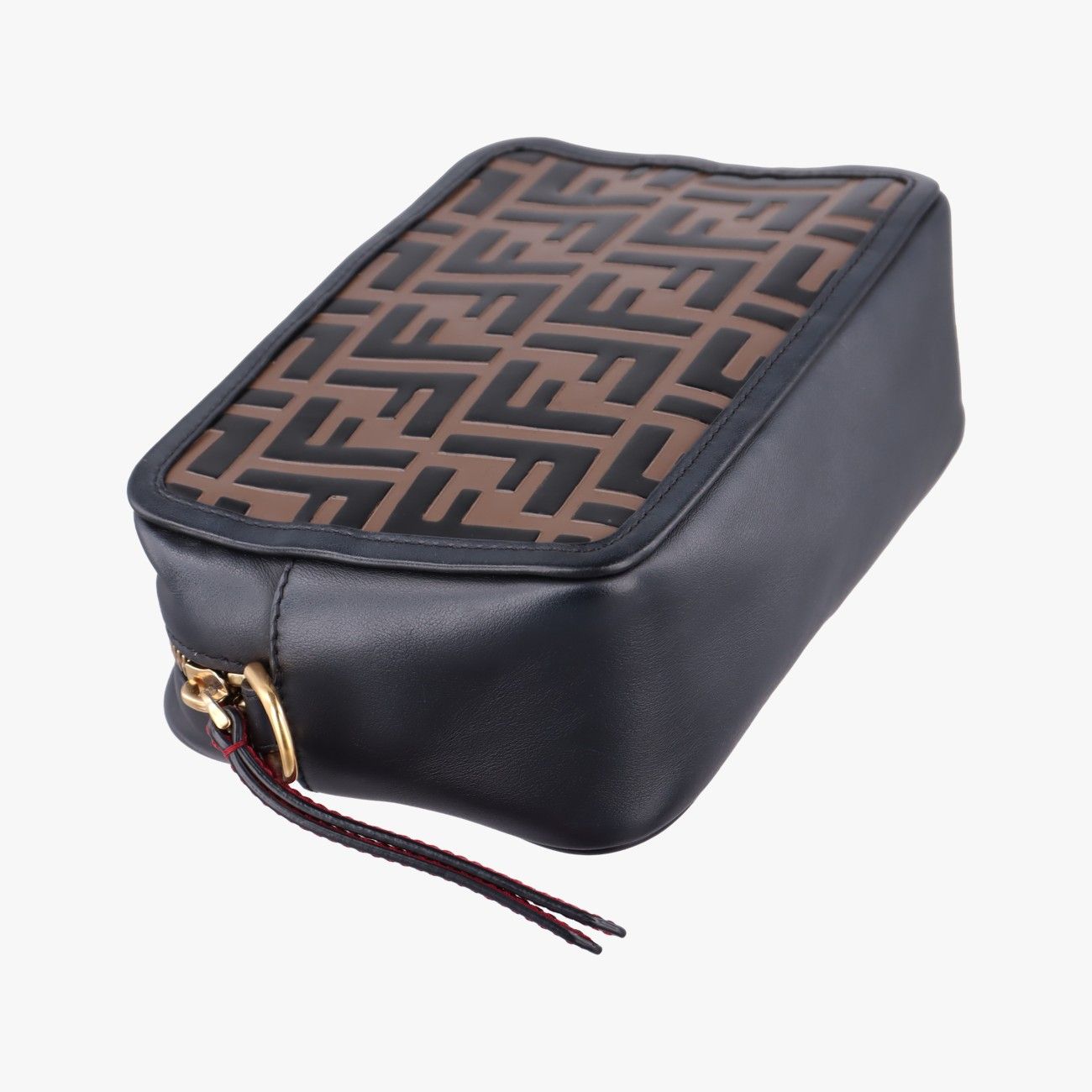 Fendi Cam Camera Brown Black Leather — view 7