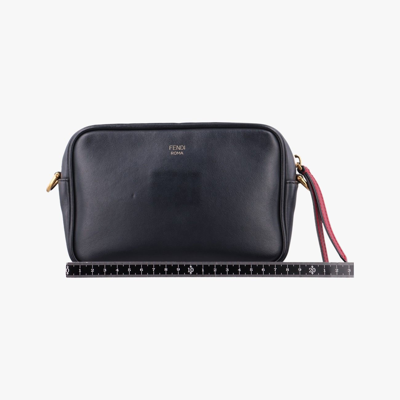 Fendi Cam Camera Brown Black Leather — view 2