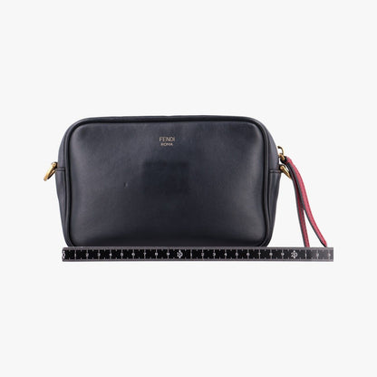 Fendi Cam Camera Brown Black Leather — view 2
