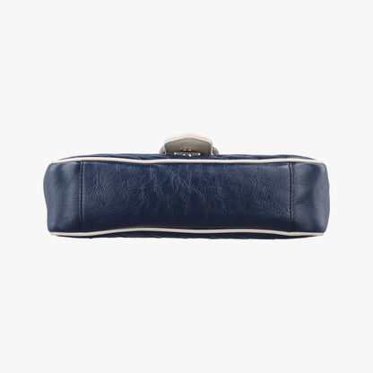Gucci GG Marmont Blue Leather — view 3