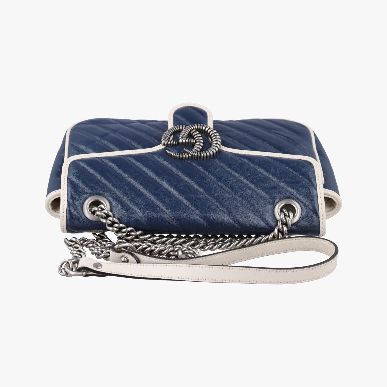 Gucci GG Marmont Blue Leather — view 8