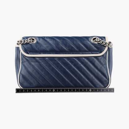 Gucci GG Marmont Blue Leather — view 2