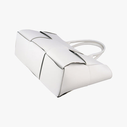 Bottega Veneta the Arco Tote Bag White Lambskin — view 6